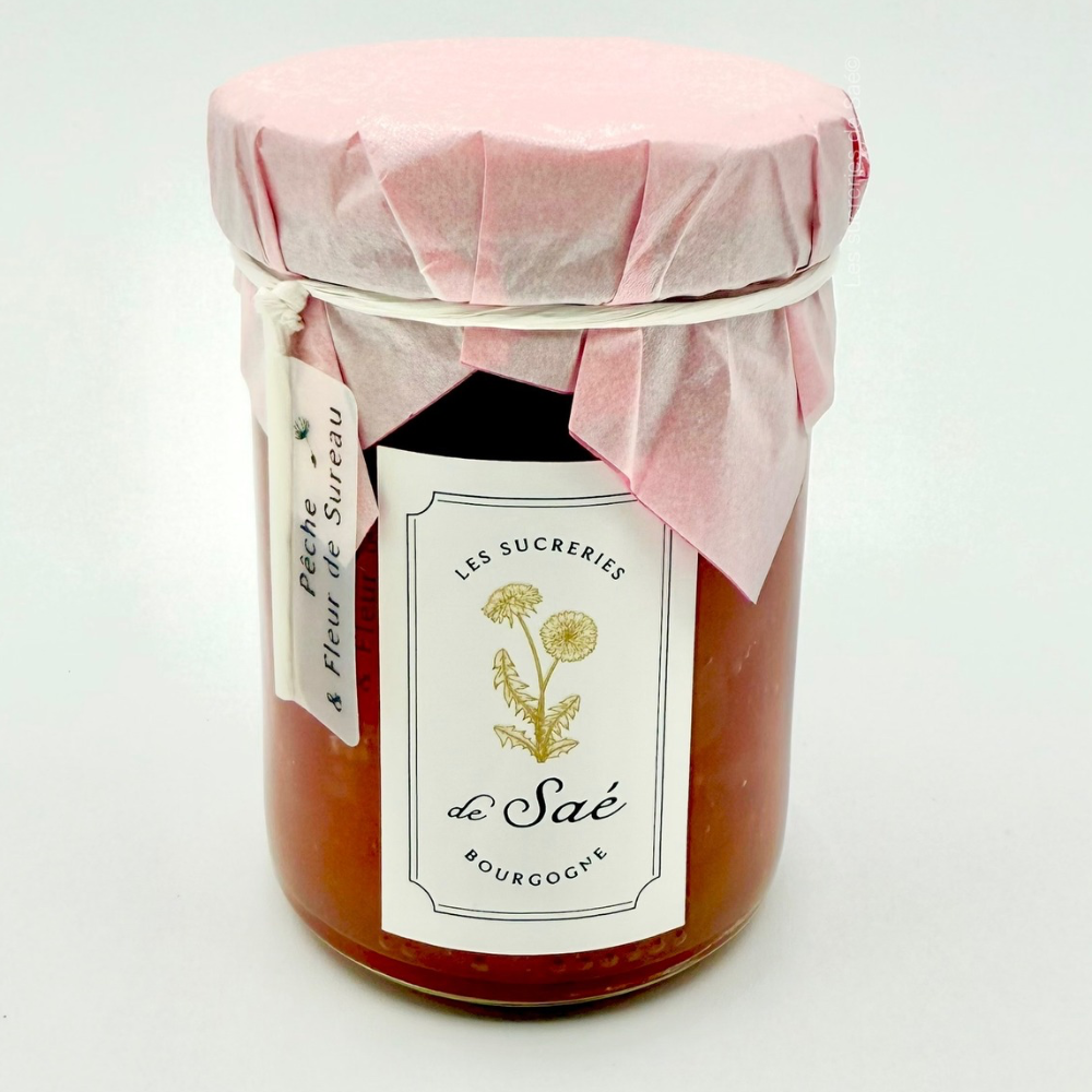 Pêche et fleur de Sureau