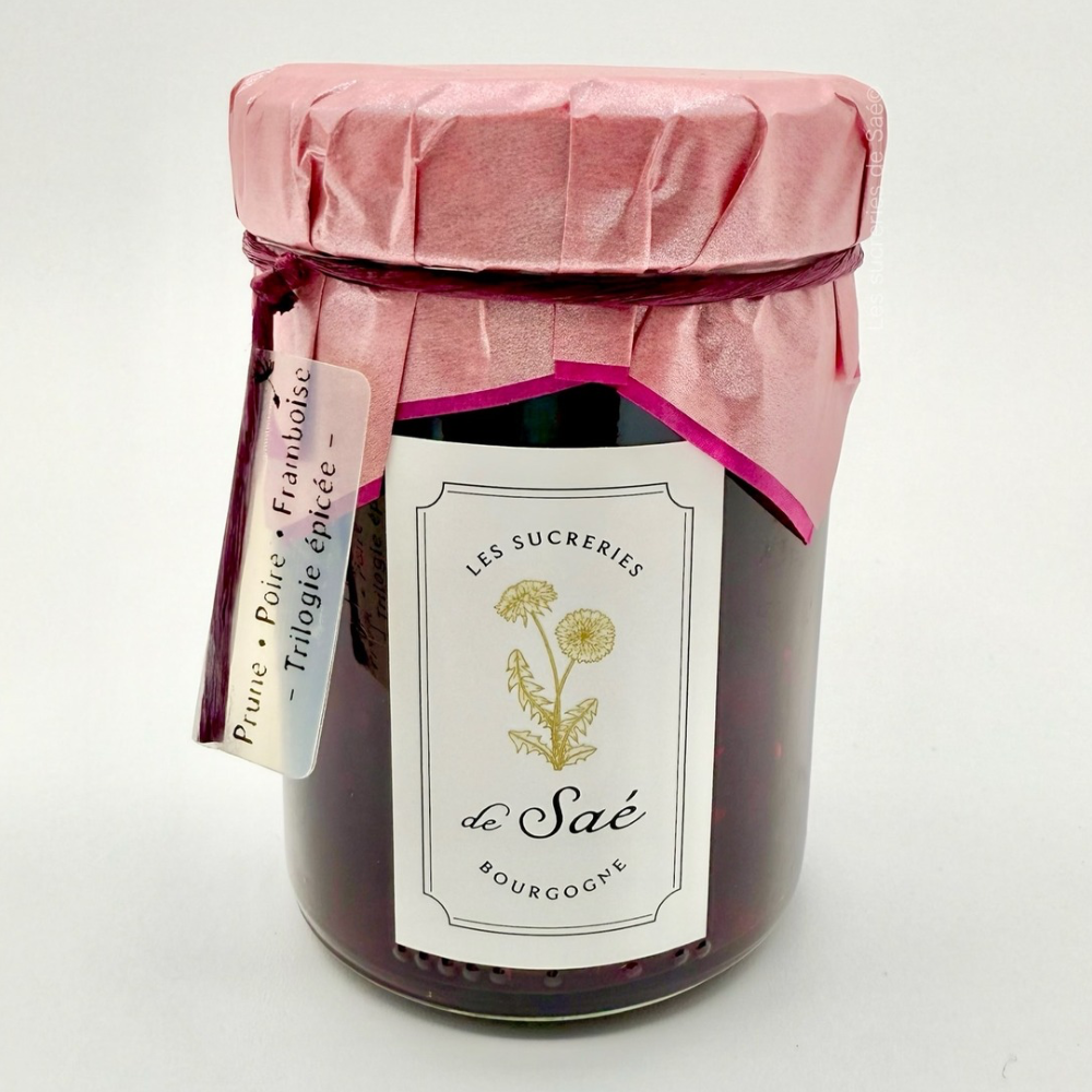 Prune•Poire•Framboise -Trilogie épicée-